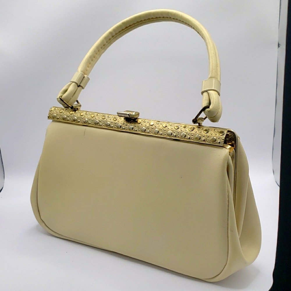 Vintage Ivory Clutch handbag